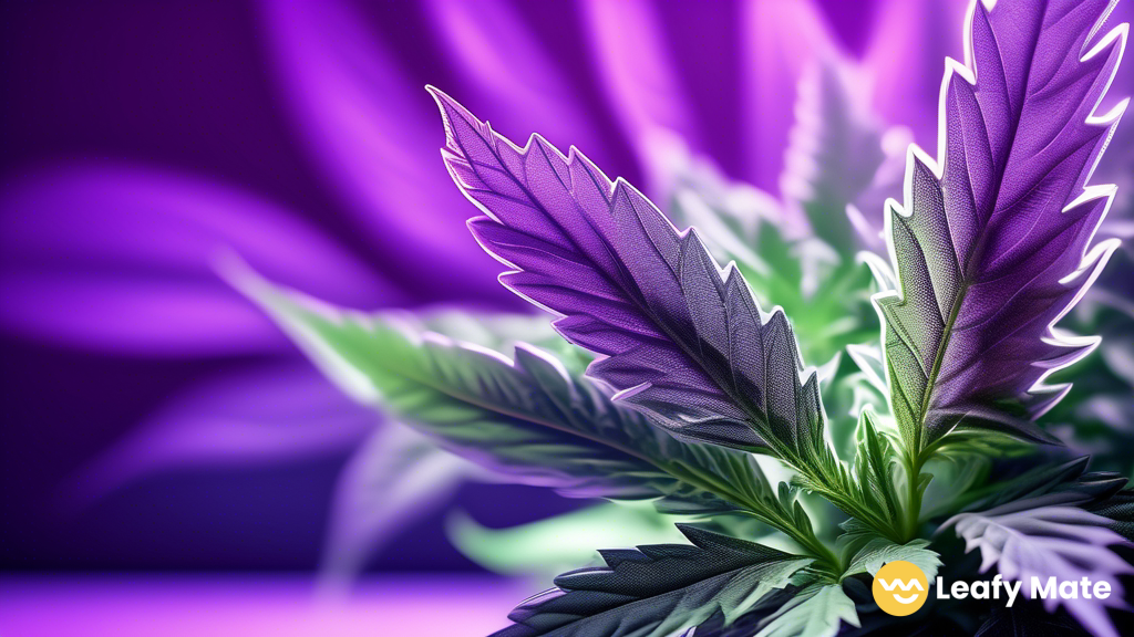 When Cannabis Leaves Turn Purple